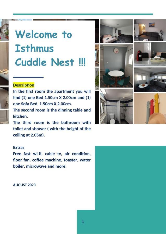 Isthmus Cuddly Nest Daire Isthmia Dış mekan fotoğraf